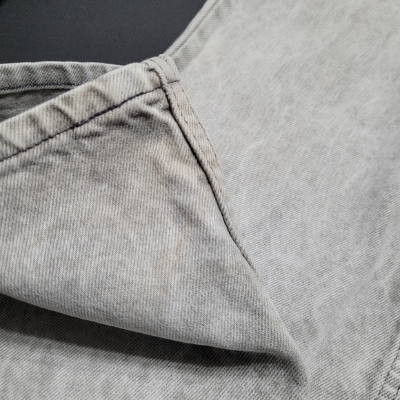 Levi's 506 Grey Acid Wash Jeans - Picture 12 of 13